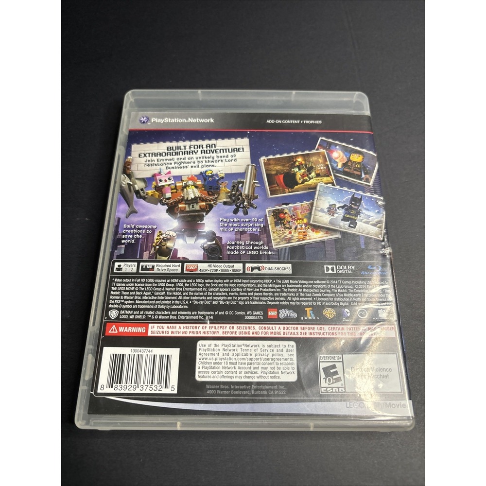 LEGO Movie Video Game - Sony PlayStation 3 - Picture 2 of 7